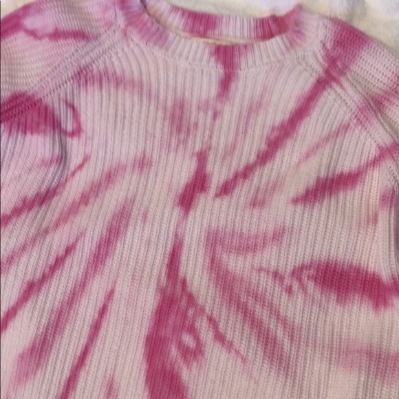 Pink Tie Dye Sweater Size Small - Picture 5 of 10
